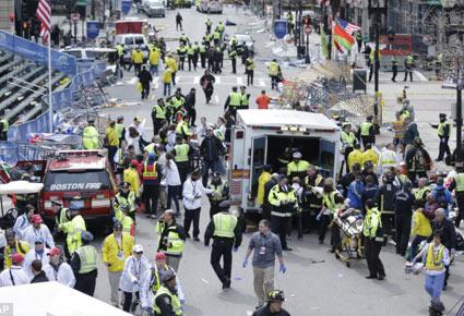 ضحايا في انفجار يستهدف "أقدم ماراثون في العالم" في بوسطن  